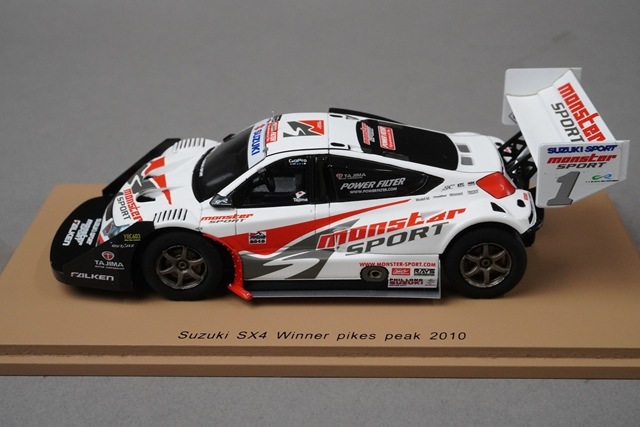 1/43 スパーク 43PP10 スズキ SX4 パイクスピーク 優勝 2010, Boost
