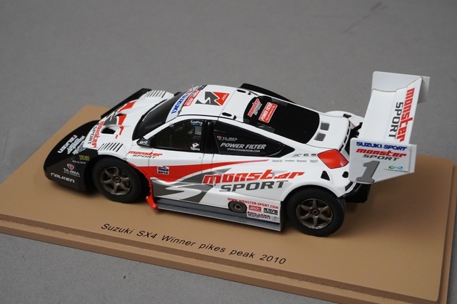 1/43 スパーク 43PP10 スズキ SX4 パイクスピーク 優勝 2010, Boost