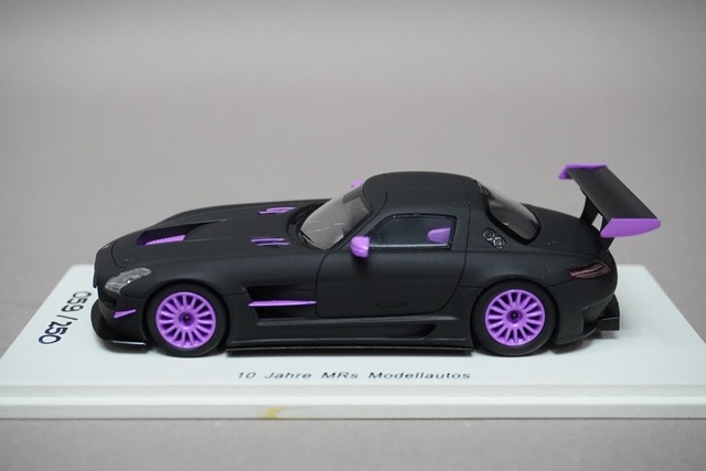 Mrs002 Script 1/43 スパーク MRS002 メルセデスベンツ 10 Jahre MRs Modellautos ブラックブラ/パープル, Boost ...