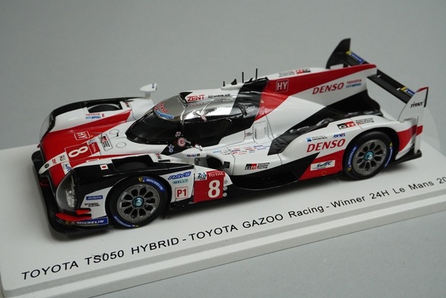 1/43 スパーク 43LM18 トヨタ TS050 ハイブリッド ガズーレーシング
