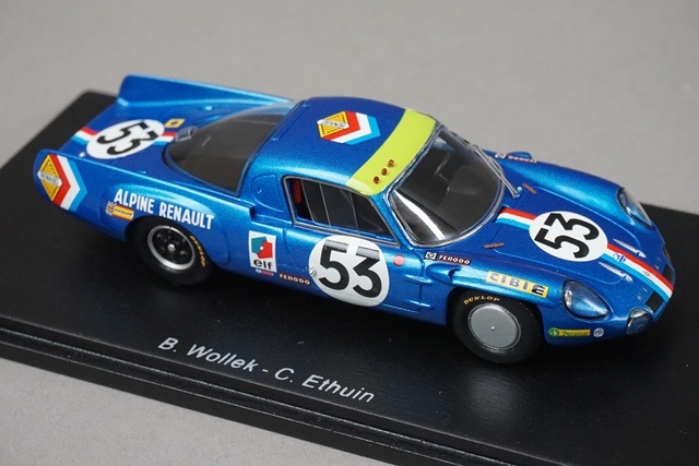 1/43 スパーク S4374 アルピーヌ A210 ルマン 11th 1968 #53, Boost