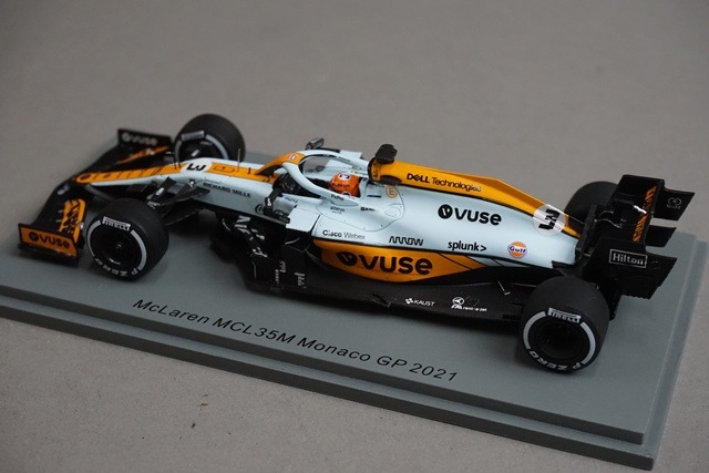 Spark McLaren 2021 Monaco GP LEDケース付き Spark McLaren 2021 Monaco GP LEDケース付き Spark McLaren