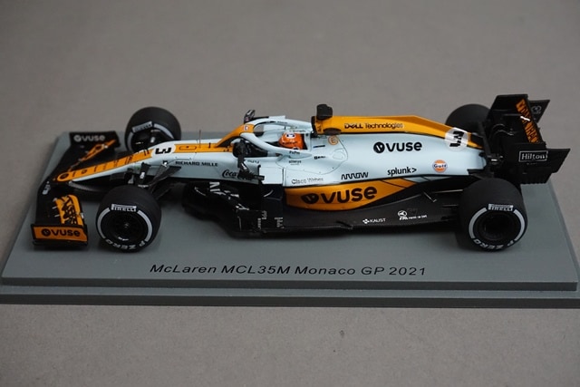 1/43 スパーク S7678 マクラーレン MCL35M モナコGP 2021 #3 D