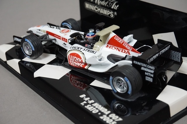 PMA ミニチャンプス 1/18 BAR Honda ホンダ 007 佐藤琢磨 2005 #4