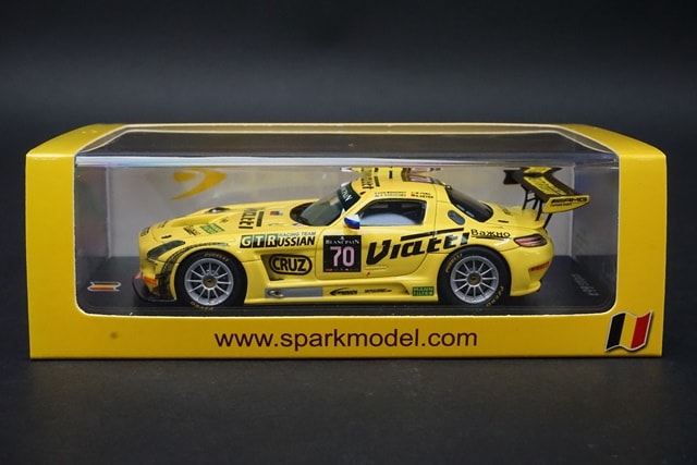 1/43 スパーク SB114 メルセデス SLS AMG GT3 #70 GT Russian