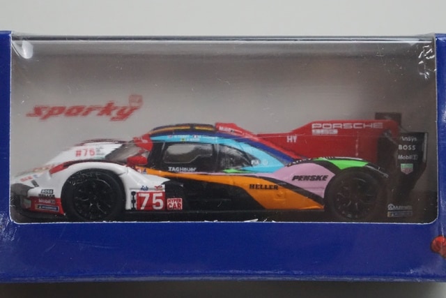 新品 Y303 スパーク Sparky 1/64 ポルシェ 963 #75 PORSCHE PENSKE