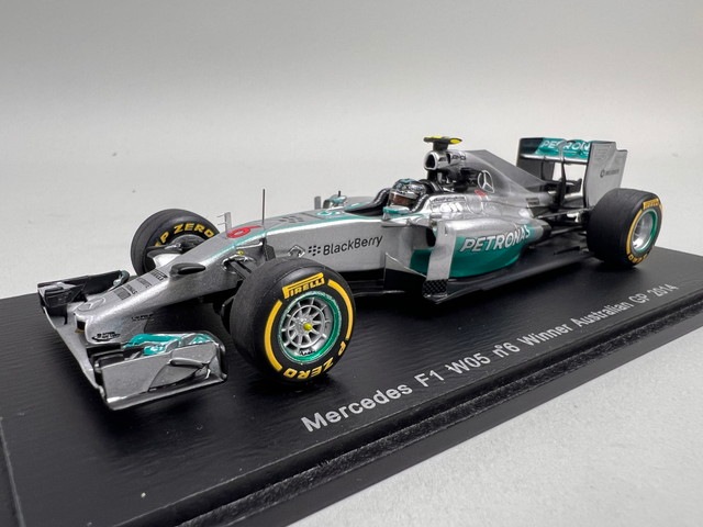 1/43 ���ѡ��� S3087 ��륻�ǥ� F1 W05 �������ȥ�ꥢ Australian GP ͥ�� Winner 2014 #6 N. �����٥륰