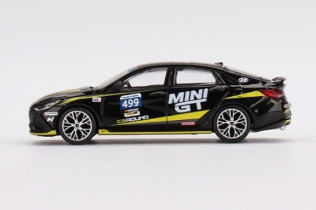 ���� MGT00403-L TSM MINI-GT 1/64 �ҥ����� �����ȥ� N Hyundai N-Festival #499 Caround Racing (���ϥ�ɥ�) 