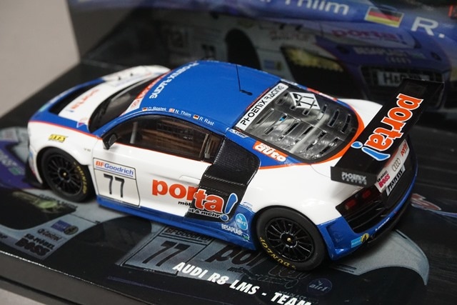 1/43 ミニチャンプス 437091977 アウディ R8 LMS VLN ニュルブルク