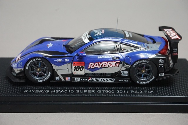 1/43 エブロ 44549 ホンダ レイブリック HSV-010 スーパー GT500 2011
