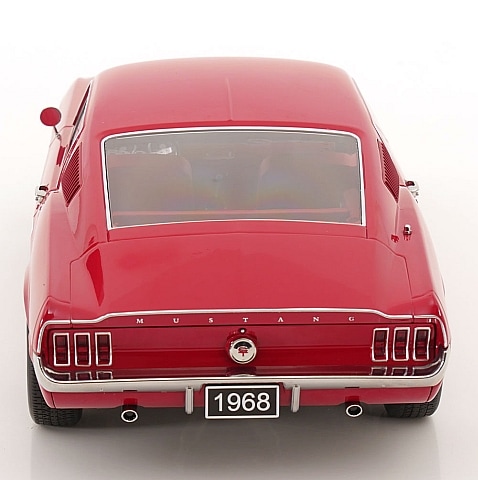 ミニカー 1/18 フォード マスタング 1968 ファストバック レッド 予約 KKDC120222 KK scale 1/12 フォード Mustang GT Fastback