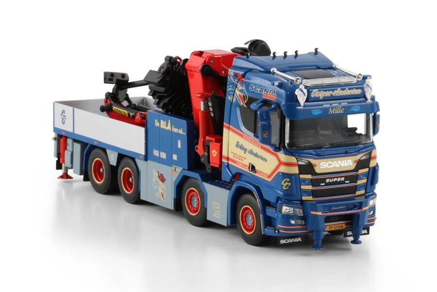 新品 01-4143 WSI 1/50 SCANIA Erling Andersen SCANIA R NORMAL CR20N