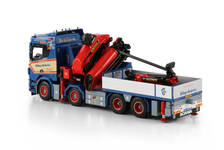 新品 01-4143 WSI 1/50 SCANIA Erling Andersen SCANIA R NORMAL CR20N