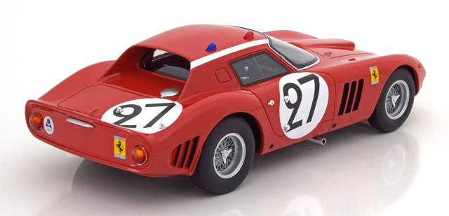 新品CMR077 CMR 1/18 フェラーリ 250 GTO #27 24h ルマン 1964 Tavano