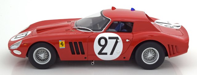 新品CMR077 CMR 1/18 フェラーリ 250 GTO #27 24h ルマン 1964 Tavano