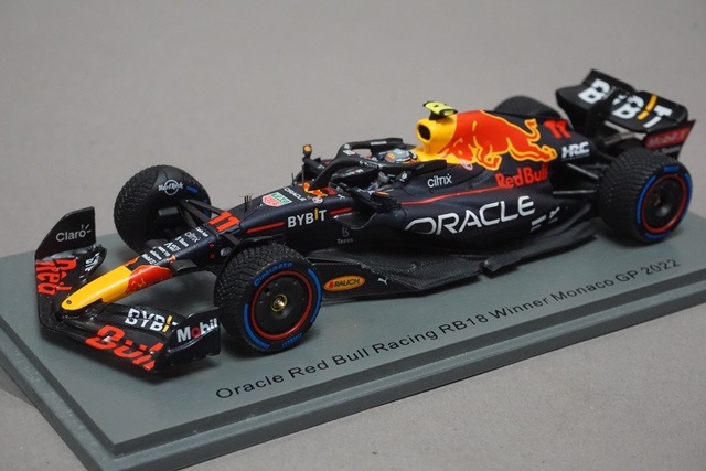 1/43 スパーク S8533 オラクル レッドブルレーシング RB18 モナコGP