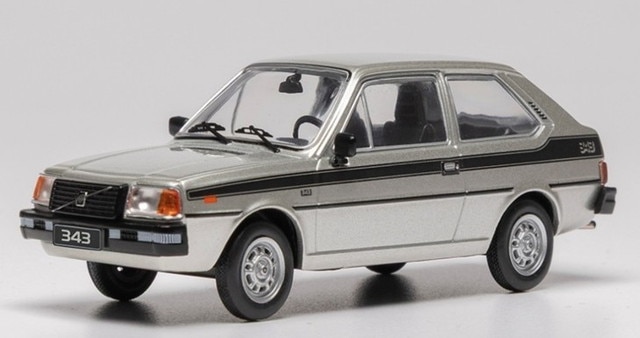予約 CLC658N イクソ 1/43 ボルボ 343 1976 シルバー , Boost Gear