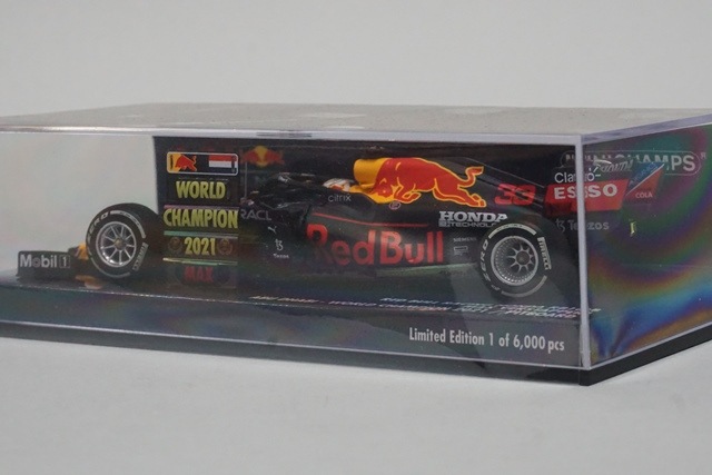 新品 410212333 ミニチャンプス 1/43 ホンダ レッド ブル レーシング