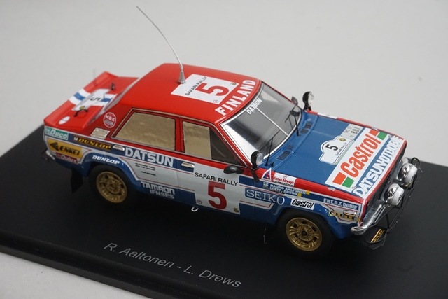 1/43 スパーク S7772 日産 ダットサン バイオレット GT サファリラリー