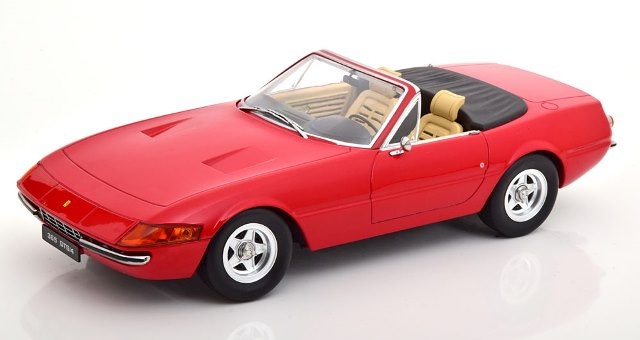 KK-Scale Diecast フェラーリ ミニカー A0322 新品 KKDC180621 KK scale 1/18 フェラーリ 365 GTS Daytona Spider