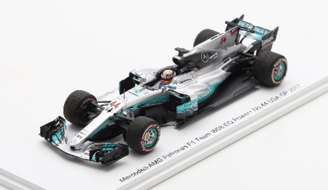 スパーク 1/43 メルセデス F1 W08 メキシコGP L.ハミルトン Mercedes F1 W08 #44 Lewis Hamilton Mexico GP 2017 4x World