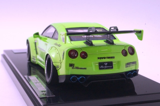 ����17B03-63 onemodel 1/43 ���� LB Work R35 GT Wing  �ָ����꡼��