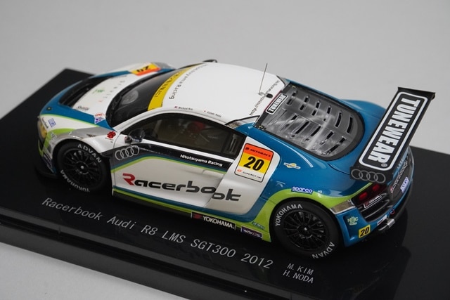 1/43 ���֥� 44756 Racerbook �����ǥ� R8 LMS SGT300 2012 #20 M.���� / ���ıѼ�