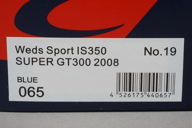 1/43 ֥ 44065 쥯 åݡ IS350 ѡGT300 2008 #19