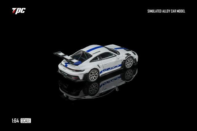 予約 TPC 1/64 911 GT3 RS（992） White Blue Latte Art, Boost Gear