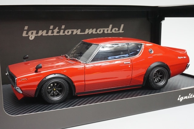 イグニッションモデル スカイライン 2000 GT-R レッド 3238 1/18 イグニッションモデル IG1845 日産 スカイライン 2000 GT-R