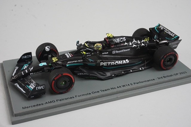 1/43 ���ѡ��� S8590 ��륻�ǥ�AMG �ڥȥ��ʥ� F1������ W14 E�ѥե����ޥ� �����ꥹGP 3rd 2023 #44 L.�ϥߥ�ȥ�