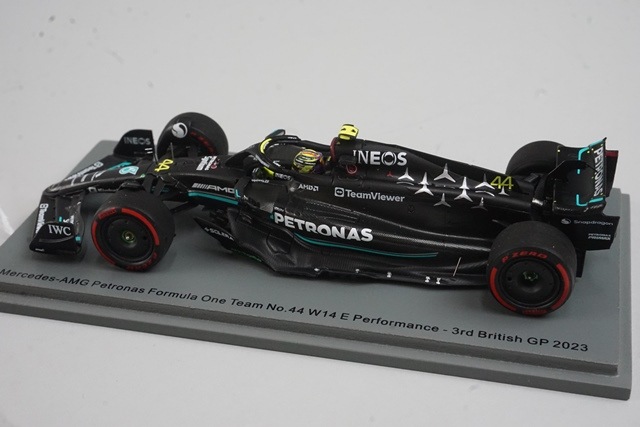 1/43 ���ѡ��� S8590 ��륻�ǥ�AMG �ڥȥ��ʥ� F1������ W14 E�ѥե����ޥ� �����ꥹGP 3rd 2023 #44 L.�ϥߥ�ȥ�