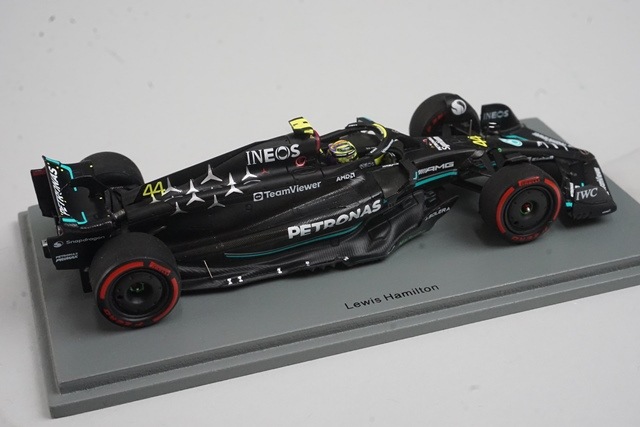 1/43 ���ѡ��� S8590 ��륻�ǥ�AMG �ڥȥ��ʥ� F1������ W14 E�ѥե����ޥ� �����ꥹGP 3rd 2023 #44 L.�ϥߥ�ȥ�