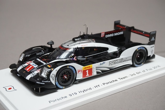 1/43 スパーク SJ048 ポルシェ 919 ハイブリッド 6H of 富士 3rd
