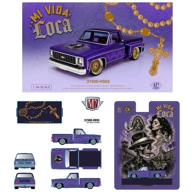 予約 31500-HS93 M2マシーンズ 1/64 シボレー 1973 Chevrolet Cheyenne