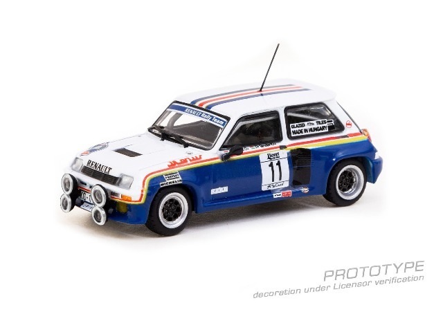 ���� T64-TL060-85RCB11 Tarmac Works 1/64 ��Ρ� Renault 5 Turbo Rally Costa Brava 1985 Attila Ferjancz / Janos Tandari ������90��