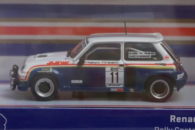 ���� T64-TL060-85RCB11 Tarmac Works 1/64 ��Ρ� Renault 5 Turbo Rally Costa Brava 1985 Attila Ferjancz / Janos Tandari ������90��