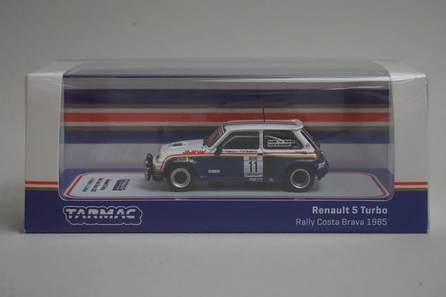 ミニカー Renault 5 Turbo Rally Costa Brava 1985 Tarmac Works 1:64 Renault 5 Turbo #11 Costa Brava Rally 1985