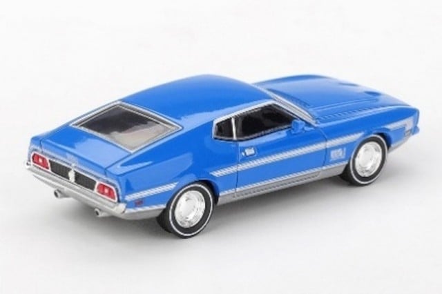 新品 MGT01138-BL TSM MINI-GT 1/64 フォード マスタング マッハ1 1971
