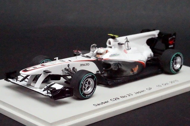1/43 C29 ザウバー 小林可夢偉 日本GP 2010 ミニチャンプス 1/43