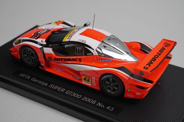 1/43 エブロ 44063 ARTA ガライヤ スーパー GT300 2008 #43