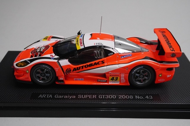 エブロ 1/43 スーパーGT GT300 ホンダ ARTA CR-Z GT 2013 #55