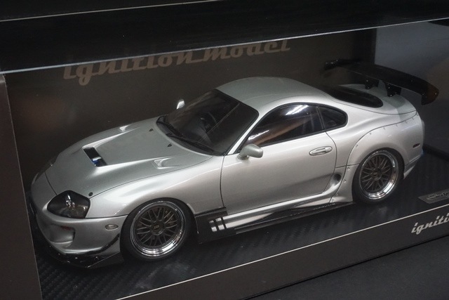 1/18 イグニッションモデル IG1353 トヨタ Supra (JZA80) RZ Silver