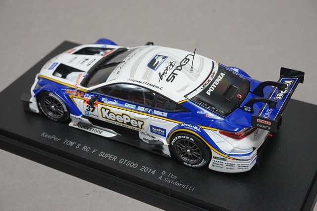 1/43 エブロ 45065 レクサス KeePer トムス RC F スーパー GT500 2014