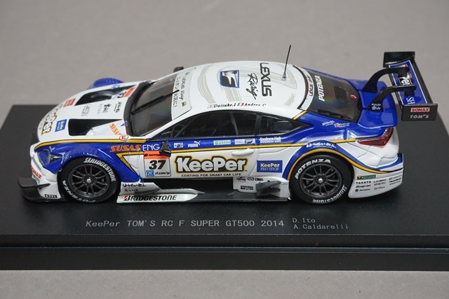 1/43 エブロ 45065 レクサス KeePer トムス RC F スーパー GT500 2014