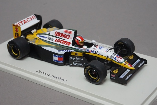 1/43 スパーク S1670 ロータス 109 ベルギーGP 1994 #12 J.ハーバート