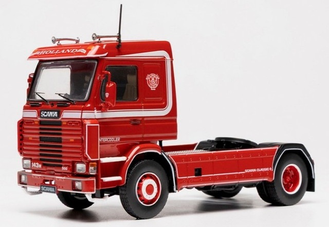 予約 TR261 イクソ 1/43 スカニア 143M 1990 レッド , Boost Gear