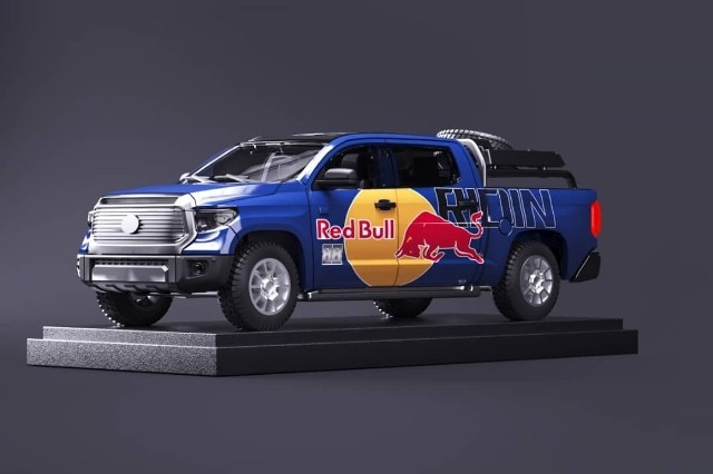 予約 Super Model 1/64 トヨタ タンドラ Toyota Tundra redbull