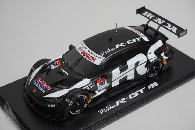 HONDA CIVIC TYPE R-GT #99 ミニカー 1/43 1/43 スパーク HRC-001 ホンダ シビック タイプ R-GT #99, Boost