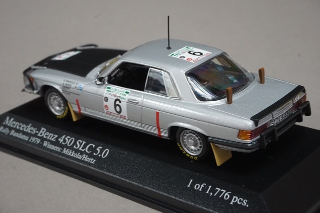 1/43 ミニチャンプス 430793996 メルセデスベンツ 450 SLC 5.0